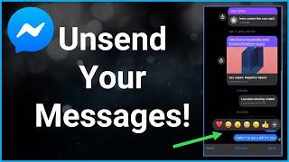 How to Edit or Unsend Your Messages on Facebook Messenger