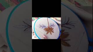 it's So Beautiful long Fraunch Knot Flower #Hand Embroidery #Craft with Humaira Usman