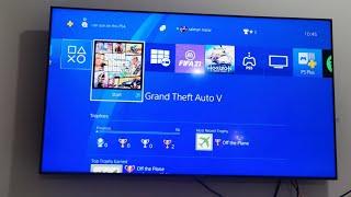 how to open/run PlayStation4 on TV (Samsung LED)