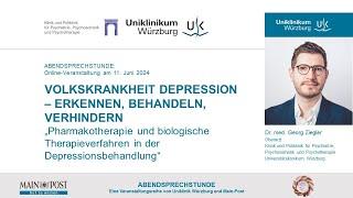 Volkskrankheit Depression - Dr. Georg Ziegler