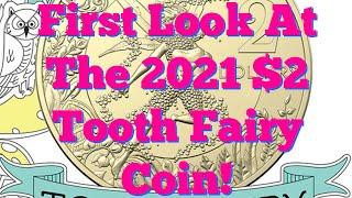 First LOOK At The 2021 $2 Tooth Fairy Coin‍️