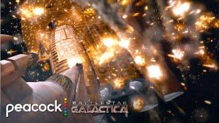 Cylons Ambush Galactica - "What is that thing?!"| Battlestar Galactica