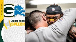 LaFleur applauds Rashan Gary’s road to recovery, big performance vs. Lions | Locker Room Speech