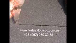 Запайка швов рубероида на плоской кровли