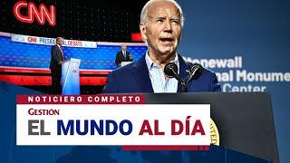  Noticias del 28 de junio: BIDEN RESPONDE A CRITICAS POR SU NIVEL EN EL DEBATE | Noticiero completo