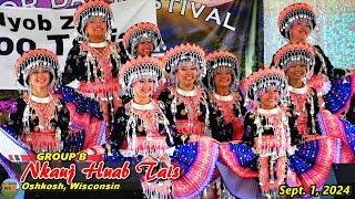 Nkauj Huab Tais -Dance Competition R2 @Hmong Nat'l Labor Day Festival Oshkosh, Wisconsin (9-1-24)