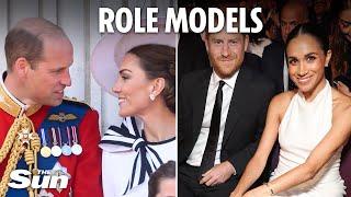 Kate and Wills love England - while Harry and Meg just do things for themselves