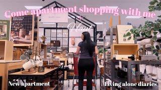 APARTMENT SHOPPING VLOG + HAUL: shopping for my new apartment!! (Target, Burlington, & tj maxx) 