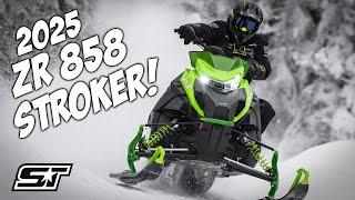 2025 Arctic Cat ZR 858 Stroker 137 with ATAC Snowmobile Review