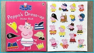 SÁCH DÁN HÌNH THAY TRANG PHỤC HEO PEPPA CHƠI CÙNG CÁC BẠN - Sticker book peppa dress up (Chim Xinh)