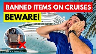 Top 8 Surprising Things Banned on Cruise Ships | Tall Man's Cruise Adventures