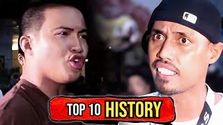 Heto ang sampung HISTORY sa FlipTop (part 1)