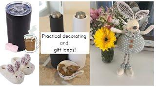 Minimalist Easter decorating and shop with me/ practical Kmart and Adairs gift ideas for Easter