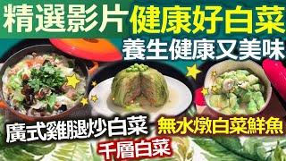 【精彩回顧 影片】白菜種類大不同 養生健康又美味///廣式雞腿炒白菜   千層白菜   無水燉白菜鮮魚