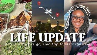 solo trip to alabama, ending a relationship, where did vlogs go, & unpacking | life update!