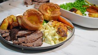 Quick ROAST BEEF Dinner 1 Hour 20 mins and could be LESS!