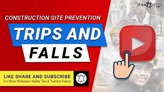 Trip and Fall Prevention on Construction Sites - Training From SafetyVideos.com