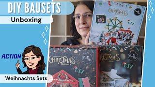 DIY Bausets  Christmas Book Nooks Was ist von ihnen zu halten? Unboxing Weihnachts Sets Action