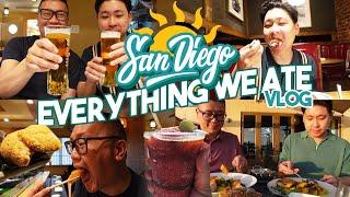 Everything we ate on our San Diego vacation - seafood, the best sushi, & a classic steakhouse VLOG