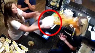 Angry Customer Throws Soup in Restaurant Manager’s Face