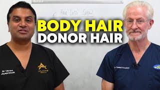 Body Hair As Donor Hair | The Hair Loss Show