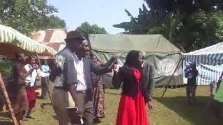 Monica Asingo at Odhiambo Obiero's funeral--Kisumu Karateng 2