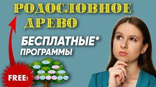 Бесплатные программы для родословного древа | Генеалогия и поиск предков для начинающих