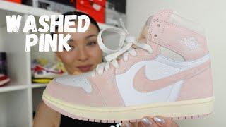 SO GOOD!! JORDAN 1 WASHED PINK REVIEW & ON FOOT!