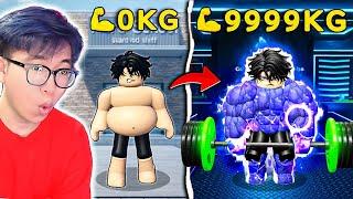 TÔI ĐÃ TRỞ THÀNH SAITAMA VÌ BỊ XEM THƯỜNG TRONG GYM LEAGUE | ROBLOX