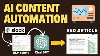 How to Write SEO Articles With AI Content Automation!