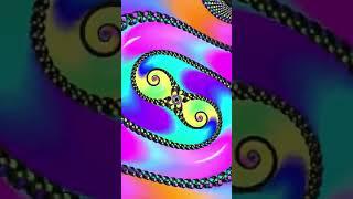 #hypnotic #shorts #trippy Fractal Art: A Gateway to Psychedelic Consciousness #shortsfeed :steveland