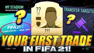 YOUR FIRST TRADE IN FIFA 21! WEB APP TRADING AND INVESTING! FIFA 21 Ultimate Team