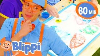 Science Milk Experiment  | Fun with Blippi! | Blippi Educational Songs for Kids