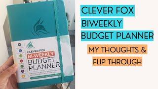 Clever Fox Budget Planner | Flipthrough and My Thoughts