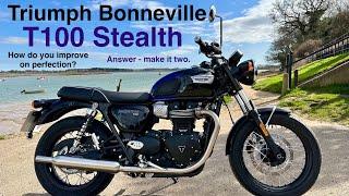 Triumph Bonneville T100 Stealth - How do you improve on perfection?