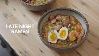 How to Make Seafood Boil Ramen with August DeWindt