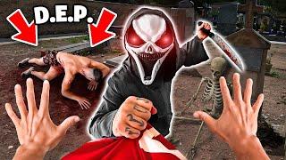 ESCAPO de SCREAM haciendo PARKOUR en la VIDA REAL | PERSECUCIÓN POV