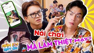 Thách Thức HACKER LỎ, An Đen Vinh Trụi Hú Hồn Khi Thấy Mình Làm TRAI BAO !!! - Anh Em Rất Ổn 158