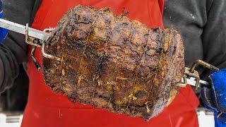 How To Rotisserie a Ribeye Roast