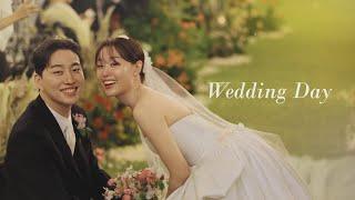 Park We & Song Ji Eun's fairytale wedding, where every moment was a miracle