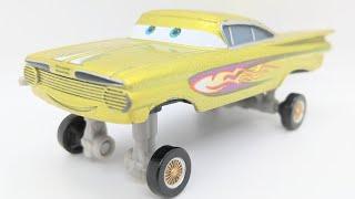 Mattel Disney Pixar Cars Diecast Yellow Hydraulic Radiator Springs Ramone Review!