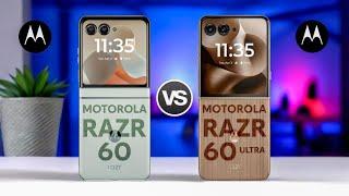 Motorola Razr 60 5G Vs Motorola Razr 60 Ultra 5G