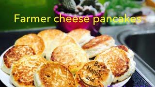 Farmers Cheese Pancakes Syrniki recipe Сырники