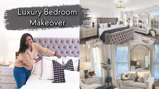 LUXE BEDROOM TRANSFORMATION | DECORATE WITH ME 2021