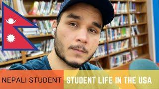 A day in the life of an international student in USA | Maharishi International University | Nepali