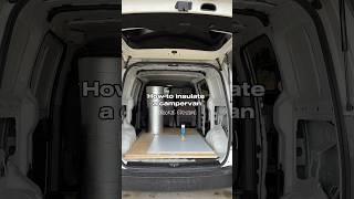 How to insulate a campervan on a BUDGET using formshield  #vanconversion #diy #insulation