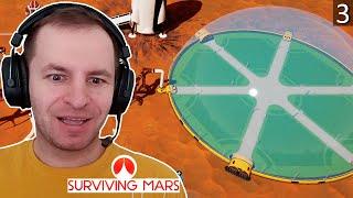 ПОСТРОЙКА КУПОЛА ДЛЯ ПОСЕЛЕНИЯ НА МАРСЕ - Surviving Mars