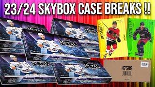 2023-24 Upper Deck Skybox Metal Universe Hockey CASE BREAKS !! 