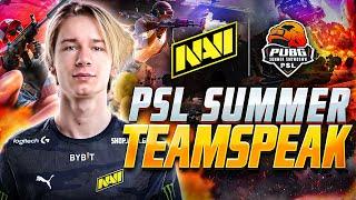 NAVI PUBG Winning Teamspeak at PSL Summer Showdown 2022!