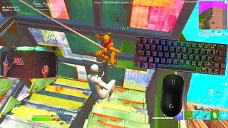 DIERYA DK63 ASMR  Brown Switches Chill Keyboard Fortnite 1V1 Realistics Gameplay 